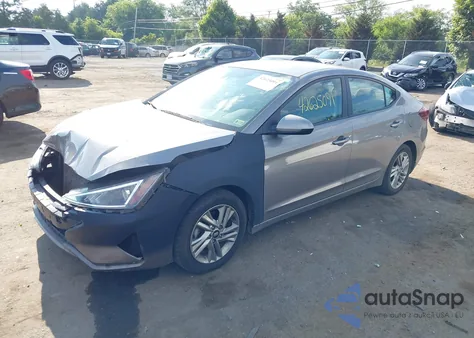 2020 Hyundai Elantra Sel from USA, damaged, VIN KMHD84LF2LU106878